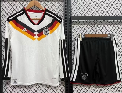 2026 Germany Home Long Sleeve Soccer kids